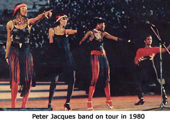 On tour 1980